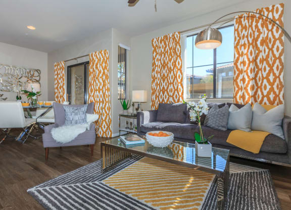 Living Space With Dining at The Preserve by Picerne, Nevada