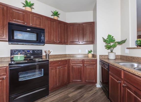 Kitchens With Ample Storage at The Preserve by Picerne, N Las Vegas, Nevada