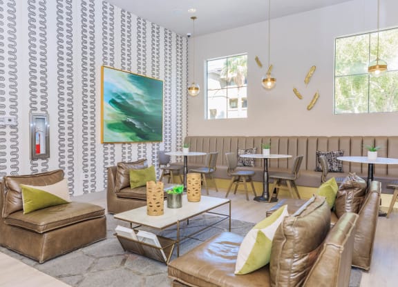 Social Lounge at The Presidio by Picerne, N Las Vegas, Nevada