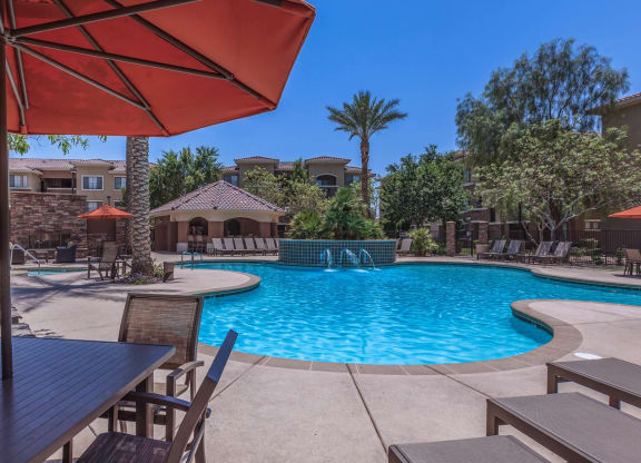 Resort Inspired Pool at The Presidio by Picerne, N Las Vegas
