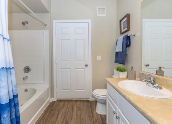 Modern Bathroom at The Presidio by Picerne, N Las Vegas, NV, 89084
