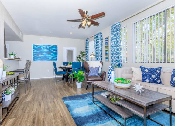 Modern Living Room at The Presidio by Picerne, N Las Vegas, NV, 89084