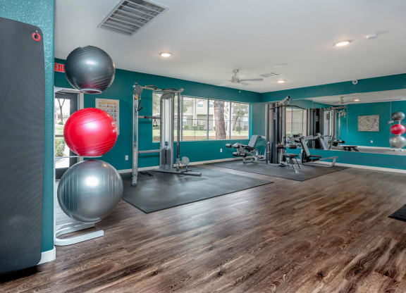 Gym center at The Summit by Picerne, Henderson, Nevada