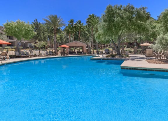 Pool view area at The Summit by Picerne, Nevada, 89052