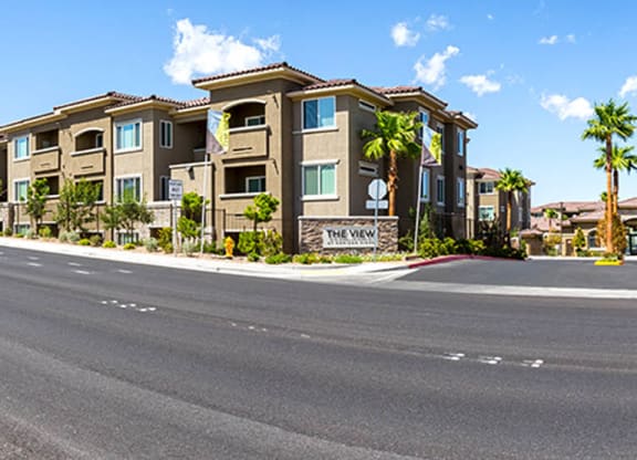 Wide angle view at The View at Horizon Ridge, Henderson, Nevada
