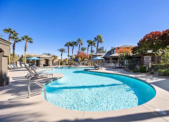 Pool View at The Equestrian by Picerne, Henderson Nevada