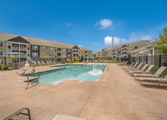 Resort-Style Swimming Pool at The Oasis at Plainville