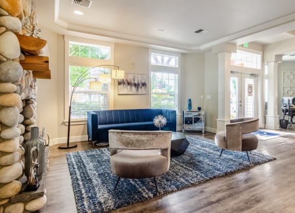 Leasing Office Seating Area at Abbey Rowe Apartments in Olympia, Washington, WA