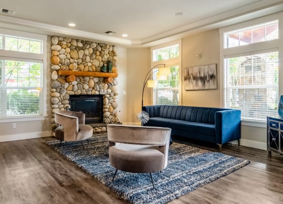 Leasing Office Interior at Abbey Rowe Apartments in Olympia, Washington, WA