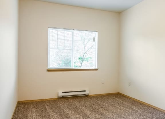 Model Second Bedroom at Abbey Rowe Apartments in Olympia, Washington, WA