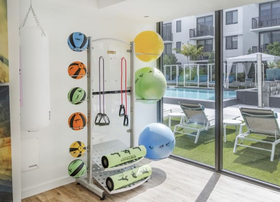 Fitness Center With Modern Equipment at Alameda West, Miami, 33144