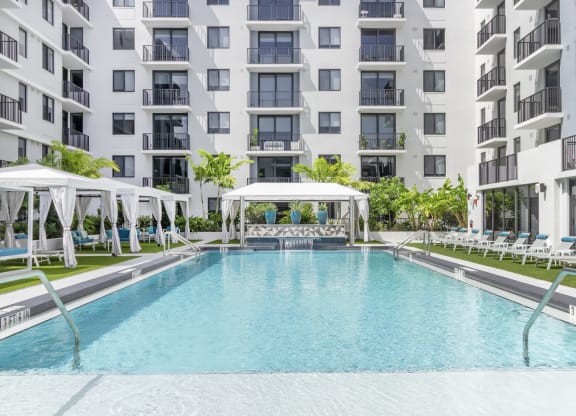 Glimmering Pool at Alameda West, Miami, FL, 33144