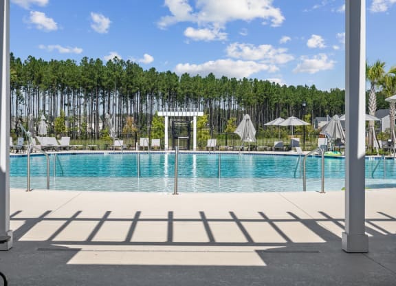 Community pool at at Beacon at Ashley River Landing in Summerville, SC