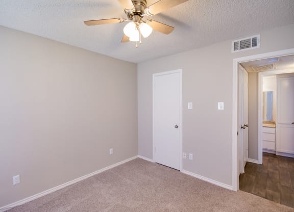 Bedroom at Polaris Apartment Homes in Irving, Texas, TX