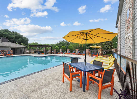 Pool at Brighton Place in Lewisville, TX