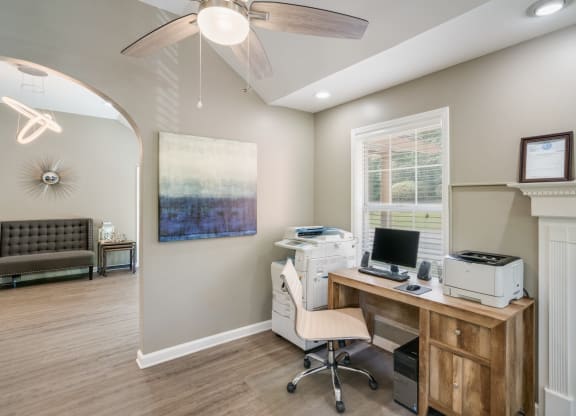 Business Center at Oakley Run Apartments in Smyrna, Georgia, GA