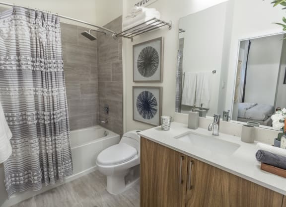 Bathroom With Bathtub at Bay Village1, Palmetto Bay