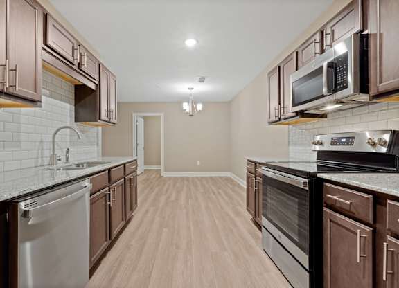 2 Bedroom Unit| Kitchen at Capital Grand in Tallahassee, FL