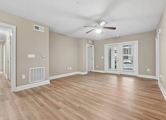 2 Bedroom Unit | Living Room at Capital Grand in Tallahassee, FL