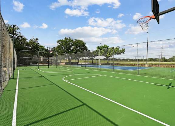 Basketball Court at Chisholm Place in Plano, TX