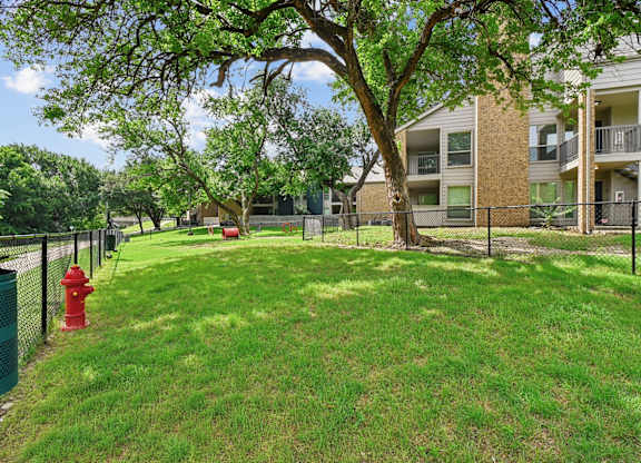 Dog Park at Chisholm Place in Plano, TX