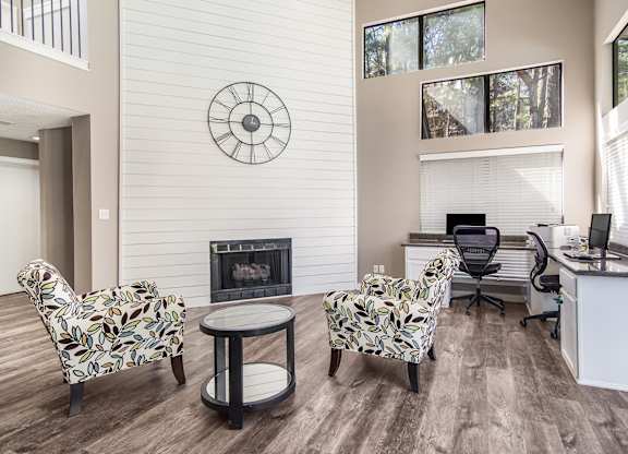 Clubhouse Interior | Poplar Place | Carrboro NC