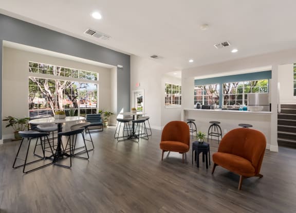 Clubhouse Interior at Vista Crossing Apartments in San Antonio, TX
