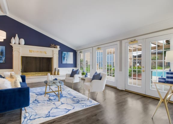 Club House Interior  at Willow Brook Crossing Apartments in Houston, TX