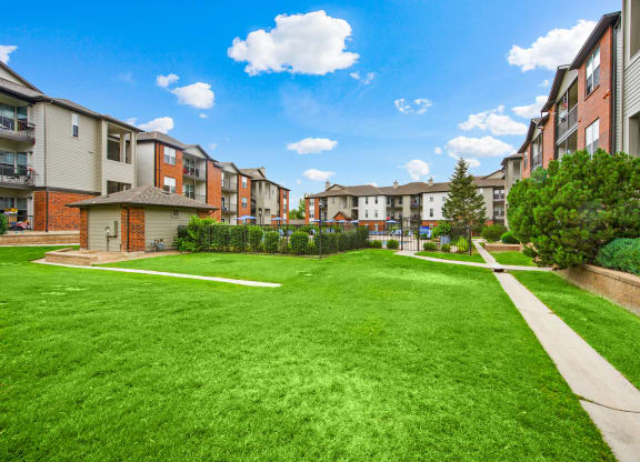 Building Exteriors at Greensview Apartments in Aurora, Colorado, CO