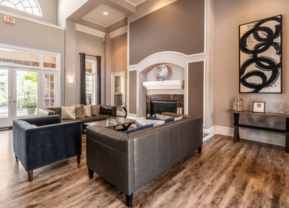 Leasing Office Interior at Ultris Courthouse Square Apartment Homes in Stafford, Virginia, VA