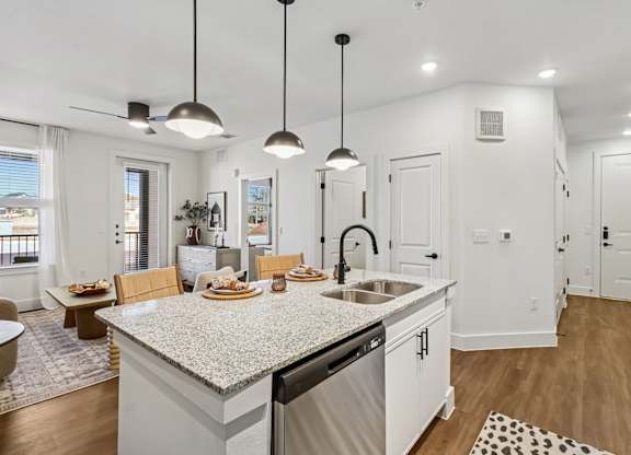 Model Unit in Chapel Park Apartments in Waco, TX