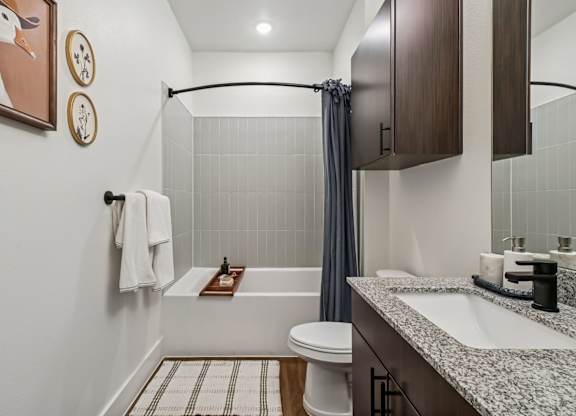 Model Unit in Chapel Park Apartments in Waco, TX