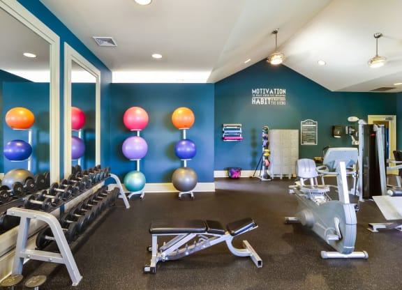 Fitness Center at Courthouse Square Apartments in Stafford, VA