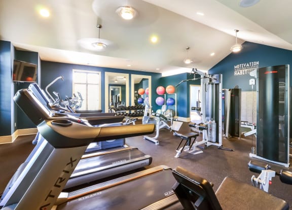 Fitness Center at Courthouse Square Apartments in Stafford, VA