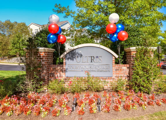 Property Signage at Courthouse Square Apartments in Stafford, VA
