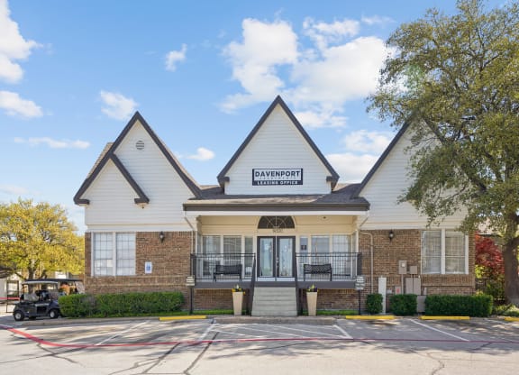 The Leasing Office for Davenport Apartments in Dallas, TX