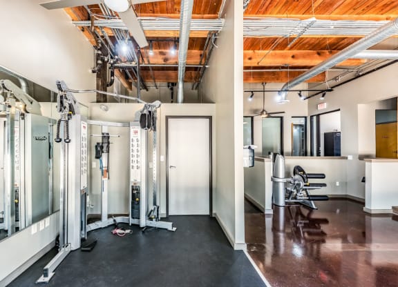 Fitness Center at the Murray Lofts Building | Deep Ellum Lofts in Dallas, TX
