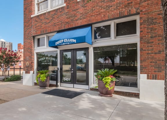 Leasing Office Exterior at The Murray Lofts - Deep Ellum Lofts, Dallas, Texas, TX