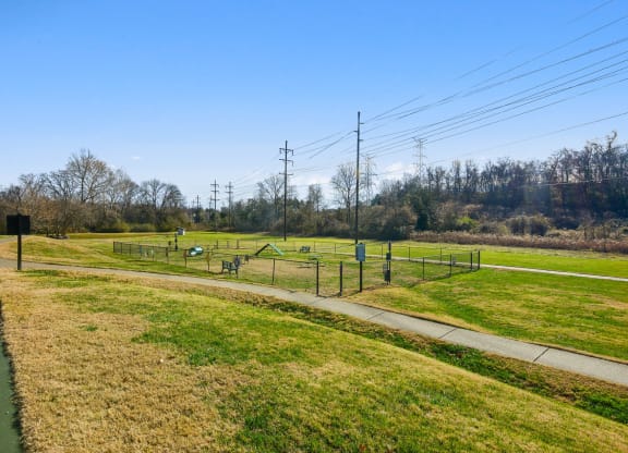 Dog Park at The Players Club Apartments in Nashville, TN
