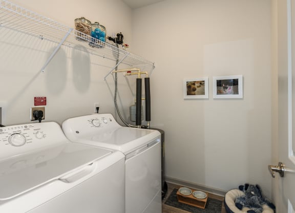 Utility Room at  Dunedin Commons Apartment Homes in Dunedin, Florida, FL
