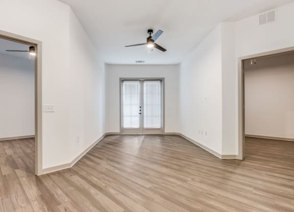 Cozy Living Room Setup at Era Apartment in Denton, TX