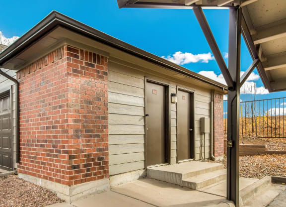 Garages at Greensview Apartments in Aurora, Colorado, CO