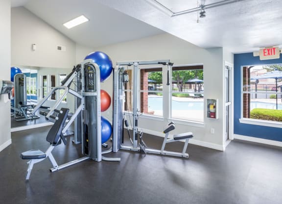 Fitness Center at Greensview Apartments in Aurora, Colorado, CO