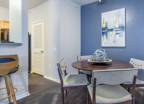 Model Unit Dining Room at Greensview Apartments in Aurora, Colorado, CO