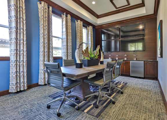 Hilltops Apartments in Conroe, Tx Business Center
