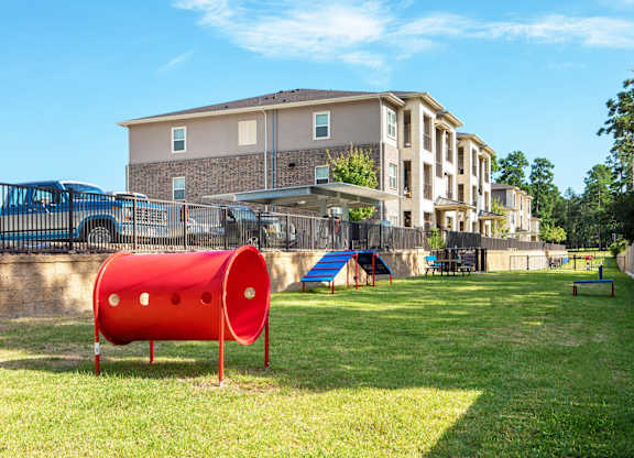 Hilltops Apartments in Conroe, Tx Dog Park