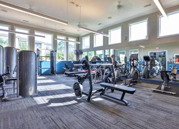 Hilltops Apartments in Conroe, Tx Fitness Center