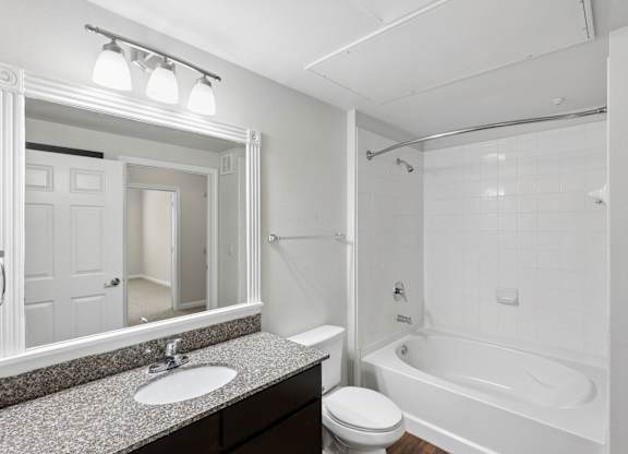 Overlook bathroom at Hilltops in Conroe, TX