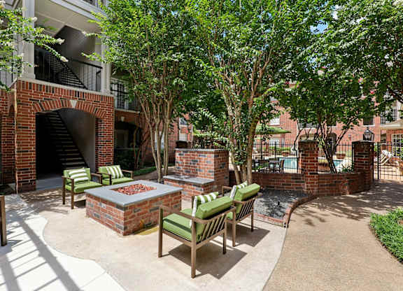 Fire Pit at Inverness in Houston, TX