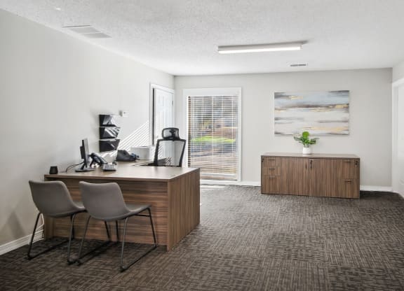 leasing office at Johnston Creek Crossing in Charlotte, NC